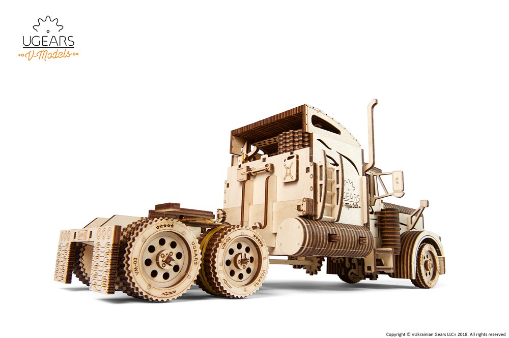 Ugears Heavy Boy Truck VM-03 Model Kit