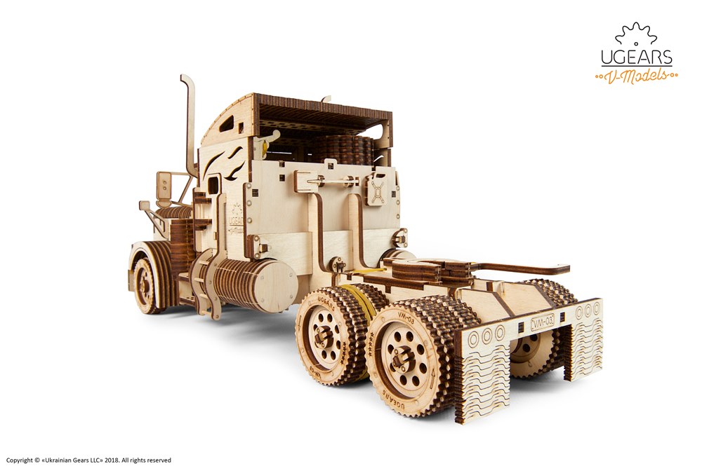Ugears Heavy Boy Truck VM-03 Model Kit