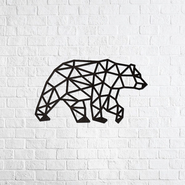 EWA實木壁飾《北極熊》1