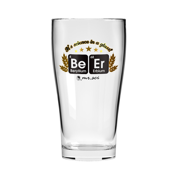 BeEr化學元素啤酒杯